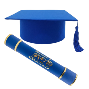 Kit Capelo Azul e Infantil Formandos ABC - Imagem 13