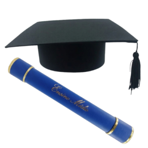 Kit Capelo e Canudo Ensino Médio - Imagem 1